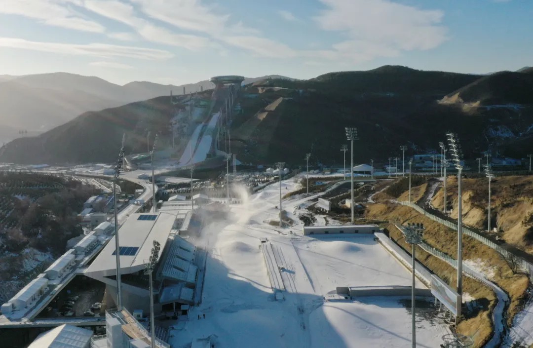 衛(wèi)星見證，這里如何變身“冬奧小城”