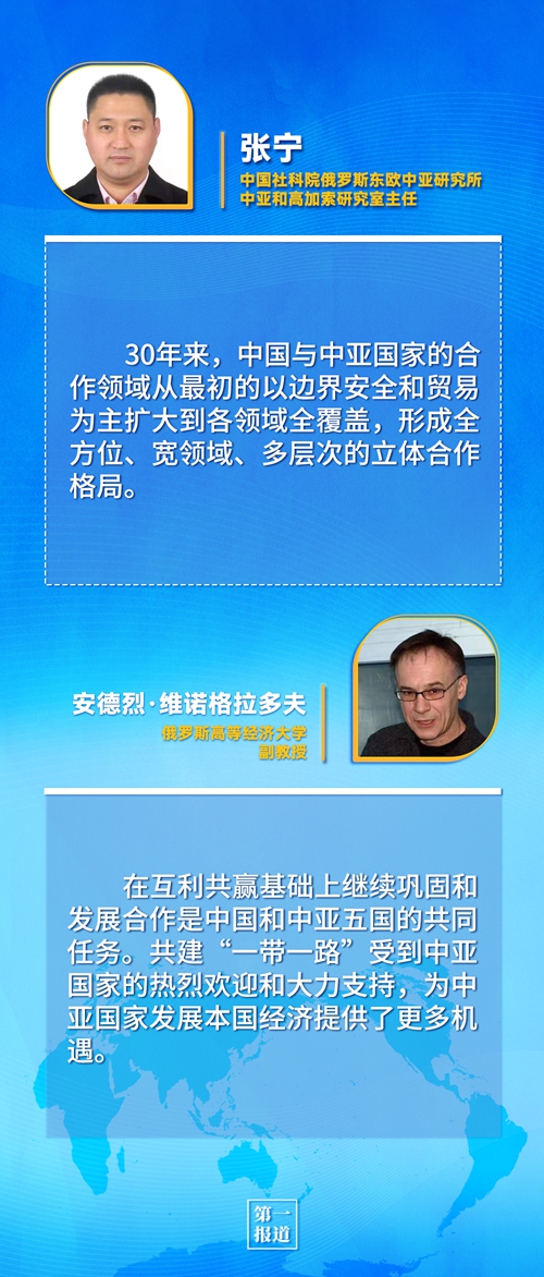 第一報道 | 建交三十年，習(xí)主席這樣評價與中亞五國關(guān)系