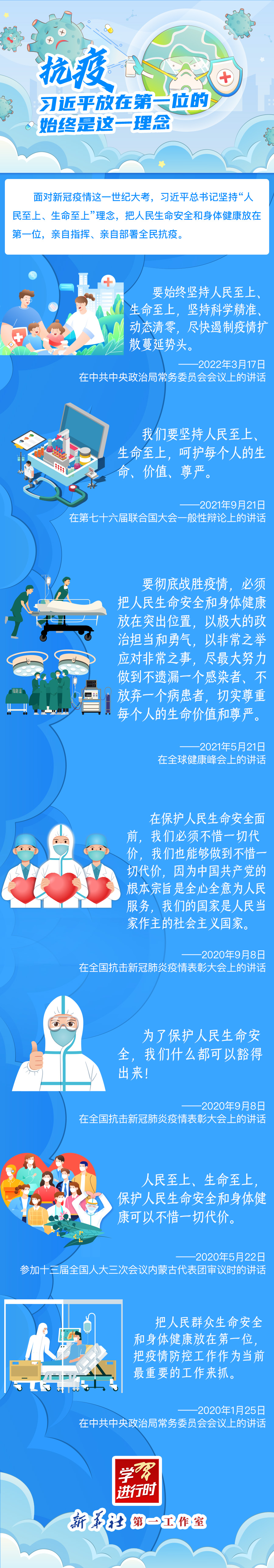 學(xué)習(xí)進(jìn)行時(shí)丨抗疫,習(xí)近平放在第一位的始終是這一理念