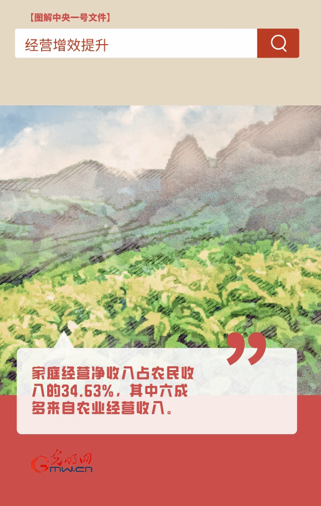 【圖解中央一號文件】“動”漫海報丨今年如何讓農(nóng)民的“錢袋子”鼓起來？