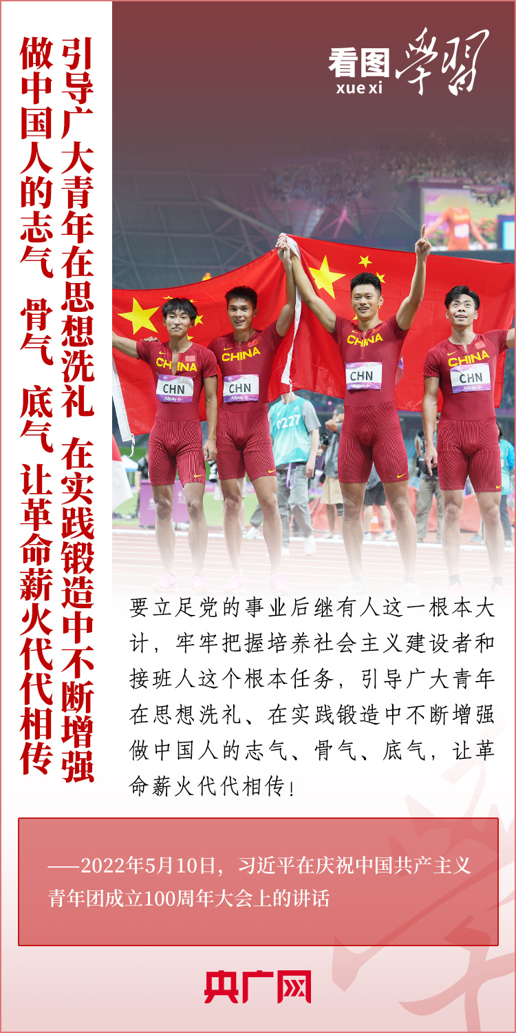 看圖學(xué)習(xí)丨樹立正確的世界觀、人生觀、價值觀，走好人生道路