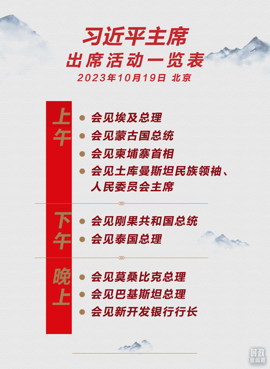 時(shí)政新聞眼丨高峰論壇圓滿成功，習(xí)近平密集會(huì)見傳遞清晰信號(hào)