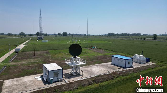 航拍壽縣國(guó)家氣候觀測(cè)臺(tái)?！∽Ａ?攝