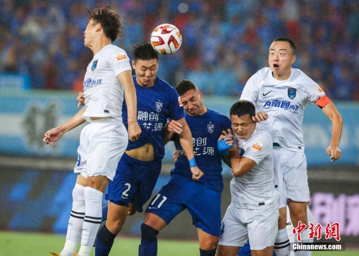 武漢三鎮(zhèn)4:2戰(zhàn)勝南通支云。<a target='_blank' href='/'><p  align=