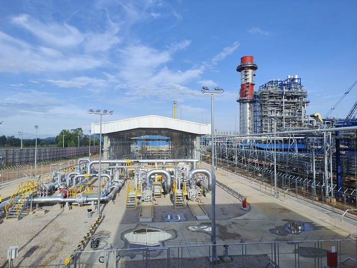 泰國新崗天然氣管道項目計量調(diào)壓站?？ì斎R 攝