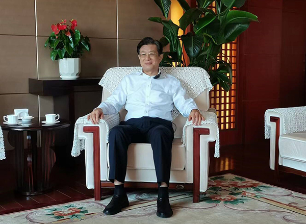 中國人民對外友好協(xié)會副會長李?？Ｖ袊嗣駥ν庥押脜f(xié)會供圖