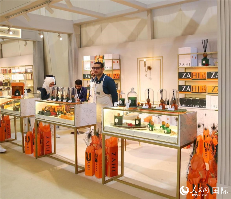 展會場景。人民網(wǎng) 塔里克·易卜拉欣攝