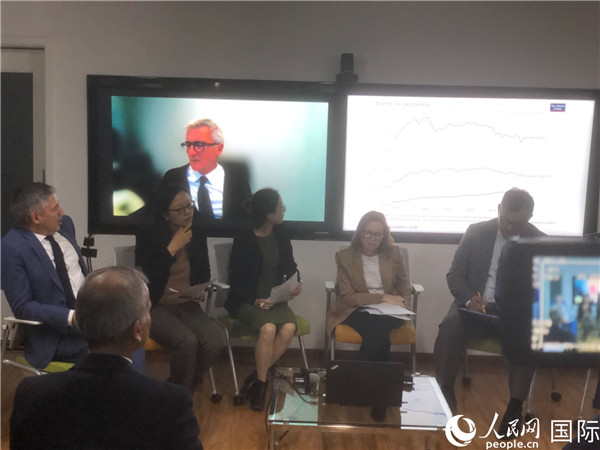 “向COP28注入動(dòng)力”研討會(huì)現(xiàn)場。 人民網(wǎng)記者 趙健攝