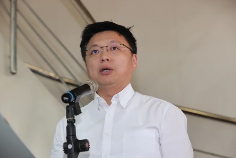 圖為趙天麟。圖片來源：臺灣《聯(lián)合報》劉學圣攝。