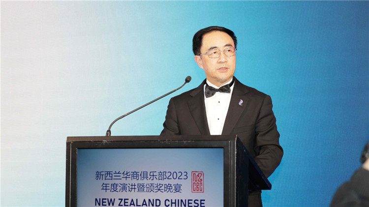 新西蘭華商聯(lián)合總會(huì)主席楊健。攝影：張凱