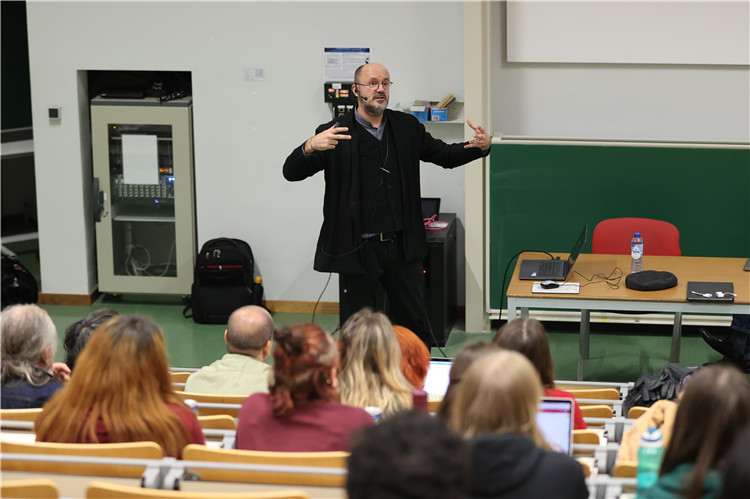 圖為講座現(xiàn)場(chǎng)。布魯塞爾中國(guó)文化中心供圖