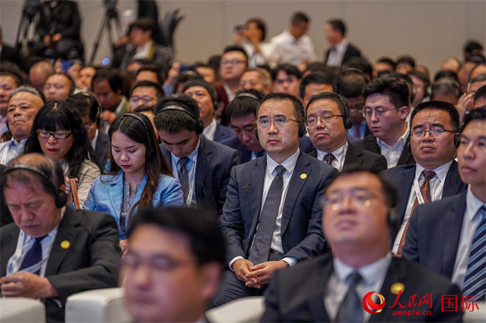 2023中國(guó)（浙江）—泰國(guó)合作交流會(huì)現(xiàn)場(chǎng)。普拉維攝