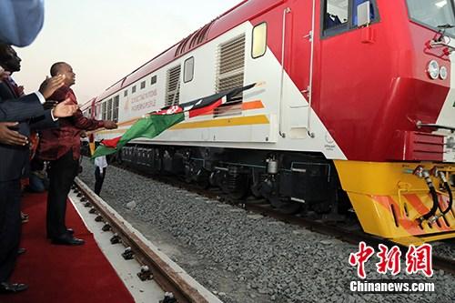 圖為2017年5月31日，蒙內(nèi)鐵路成功開通。<a target='_blank' href='/'><p  align=