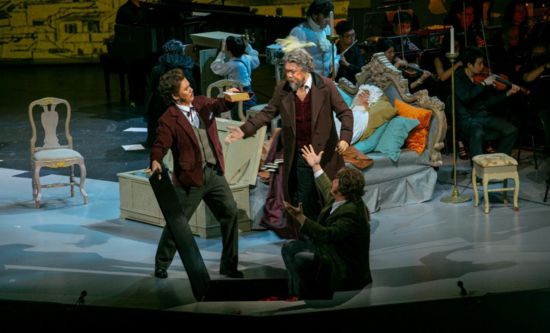 圖為《賈尼·斯基基》劇照。（中國國家大劇院供圖）