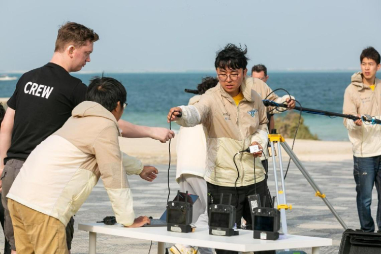 飛鷹隊在比賽中。主辦方供圖