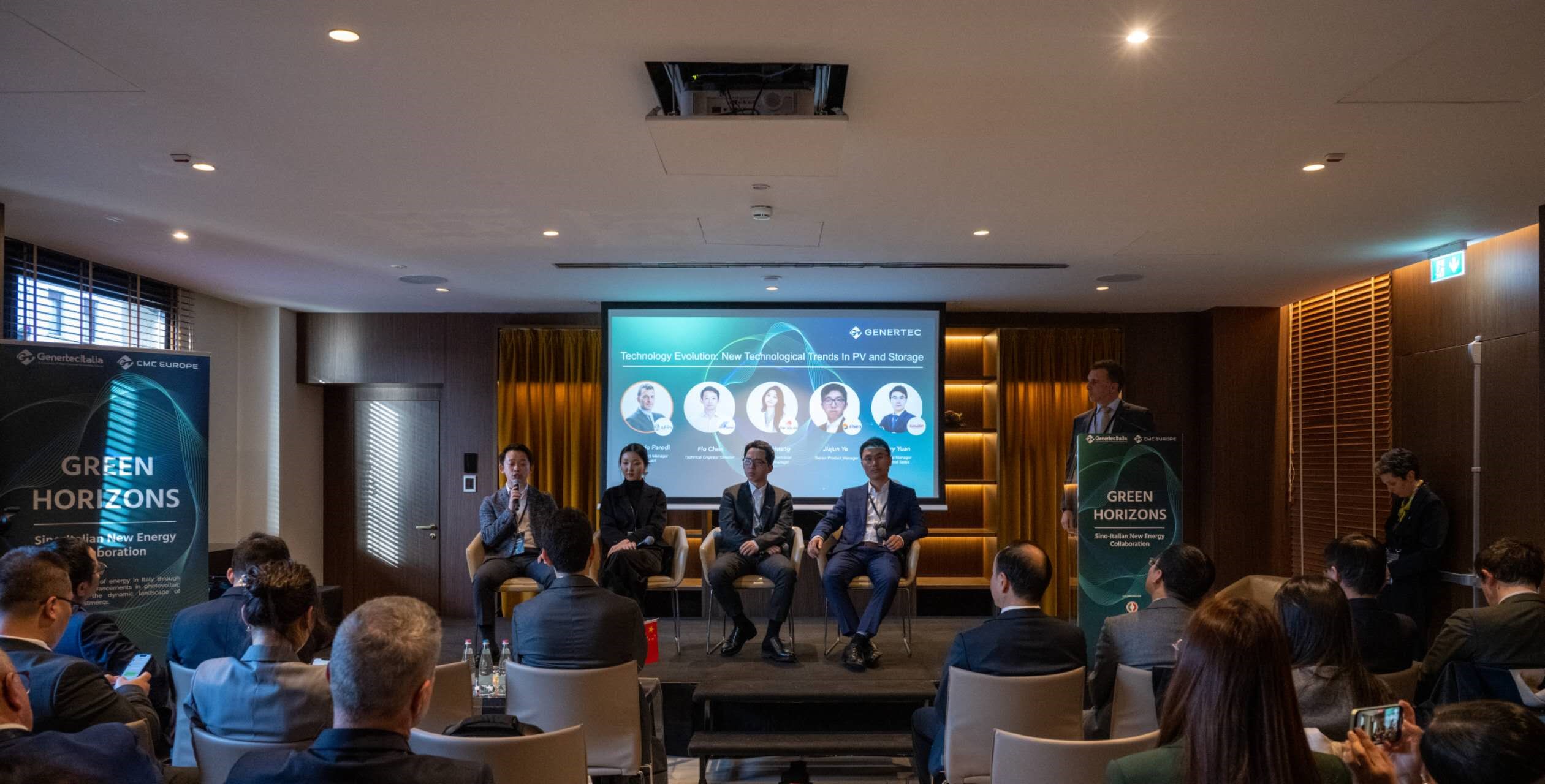 中方企業(yè)代表就新能源技術(shù)發(fā)展趨勢分享觀點(diǎn)。主辦方供圖