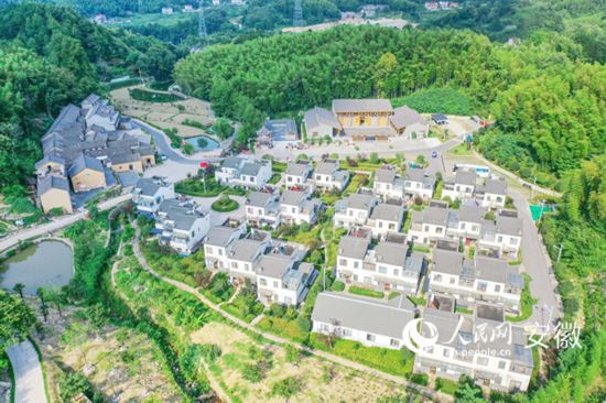 俯瞰大灣村。人民網(wǎng) 陳若天攝