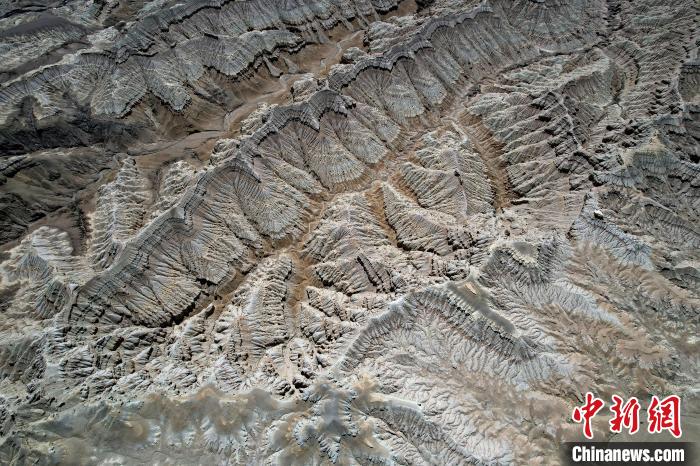 4月5日，西藏阿里札達(dá)土林。(無人機(jī)照片) 李林 攝