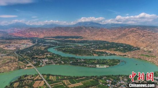 圖為青海省黃河流域。（資料圖）青海省水利廳 供圖