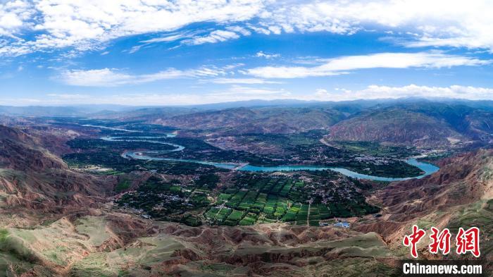 圖為青海黃河流域。(資料圖) 李玉峰 攝