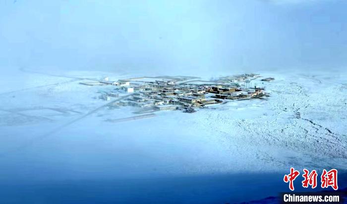 圖為普瑪江塘鄉(xiāng)冬季村景?！±丝ㄗ涌h網(wǎng)信辦供圖