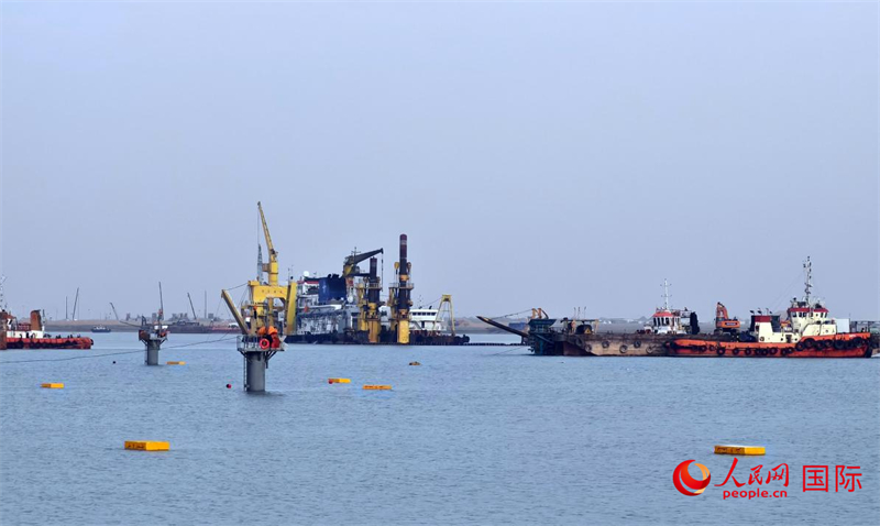 祖拜爾海底隧道施工場(chǎng)景。人民網(wǎng)記者管克江攝