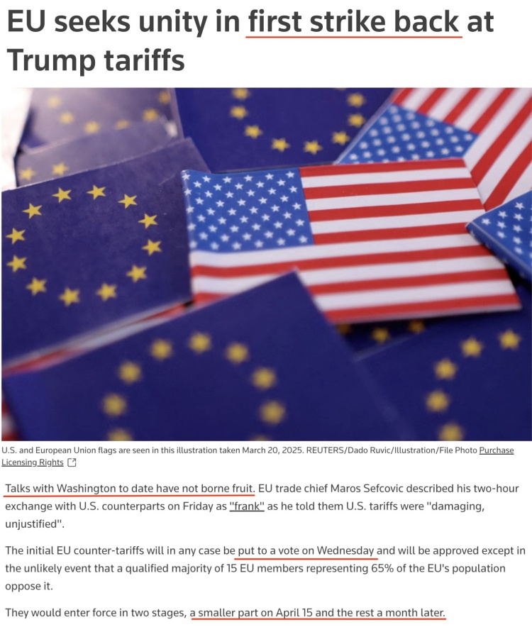 深觀察丨“只要團結(jié)，歐盟反制美國的王牌很多”