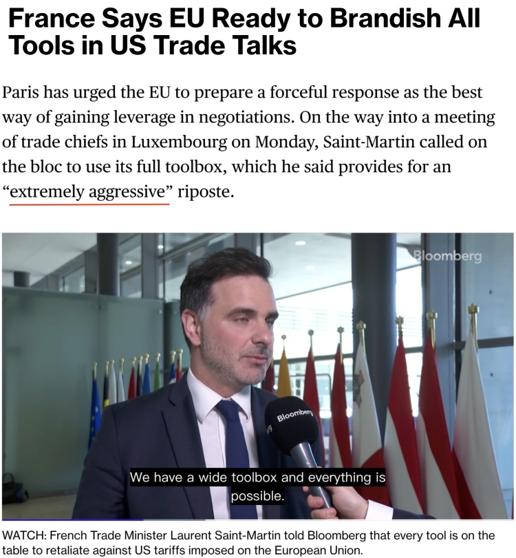 深觀察丨“只要團結(jié)，歐盟反制美國的王牌很多”