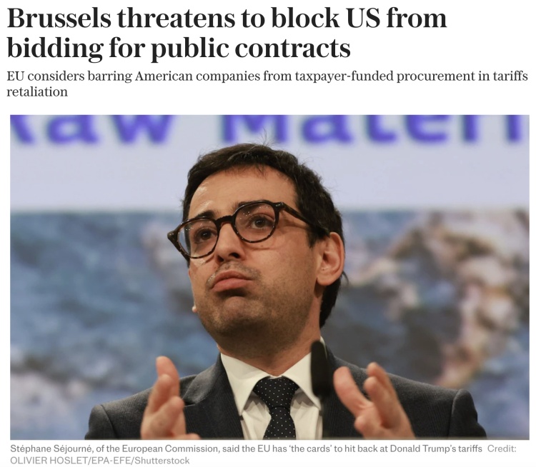 深觀察丨“只要團結(jié)，歐盟反制美國的王牌很多”