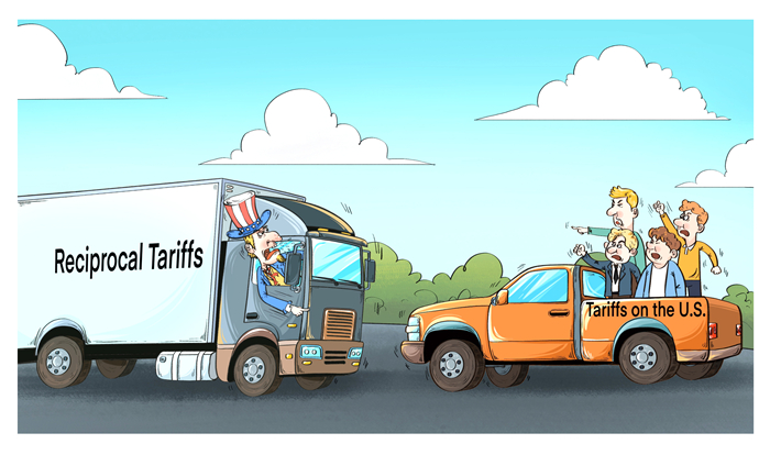 漫畫(huà)作者：譚希光（人民網(wǎng)版權(quán)圖片，未經(jīng)授權(quán)請(qǐng)勿轉(zhuǎn)載。）