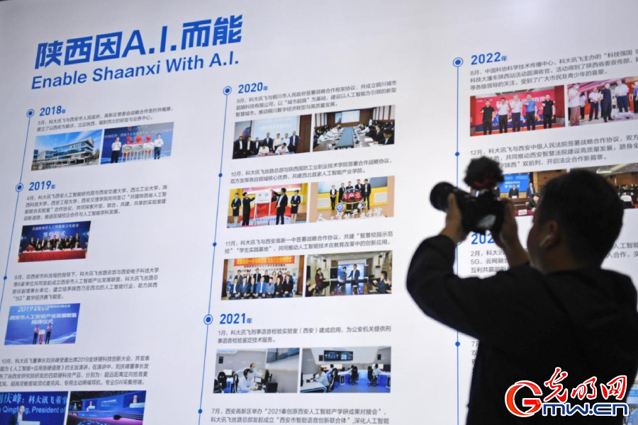 組圖丨AI、網(wǎng)絡(luò)安全、跨境電商……數(shù)字經(jīng)濟如此 “陜”耀