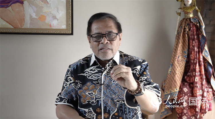 5月14日，印度尼西亞大使周浩黎接受人民網(wǎng)專(zhuān)訪。人民網(wǎng) 王婧攝