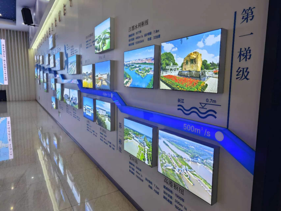 長(zhǎng)江水跨越13級(jí)“階梯”一路北上。人民網(wǎng)記者 黃鈺攝