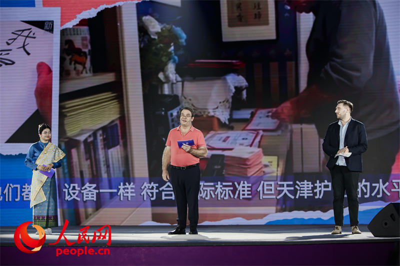 從左至右分別為馬星彤、皮安睿、柯明可。人民網(wǎng)記者 于凱攝