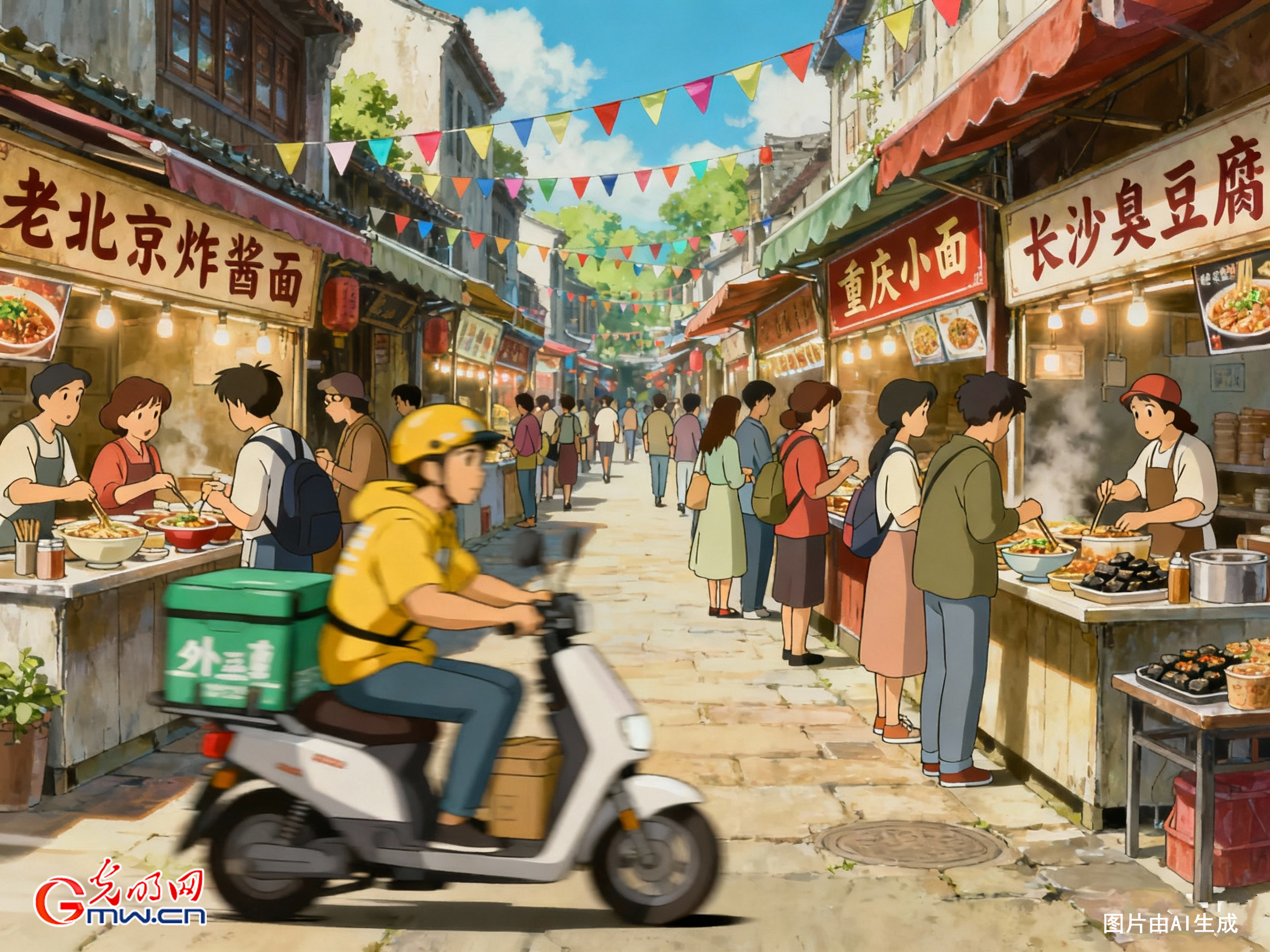 【光明漫評】國慶煙火氣，離不開勞動者的守護(hù)