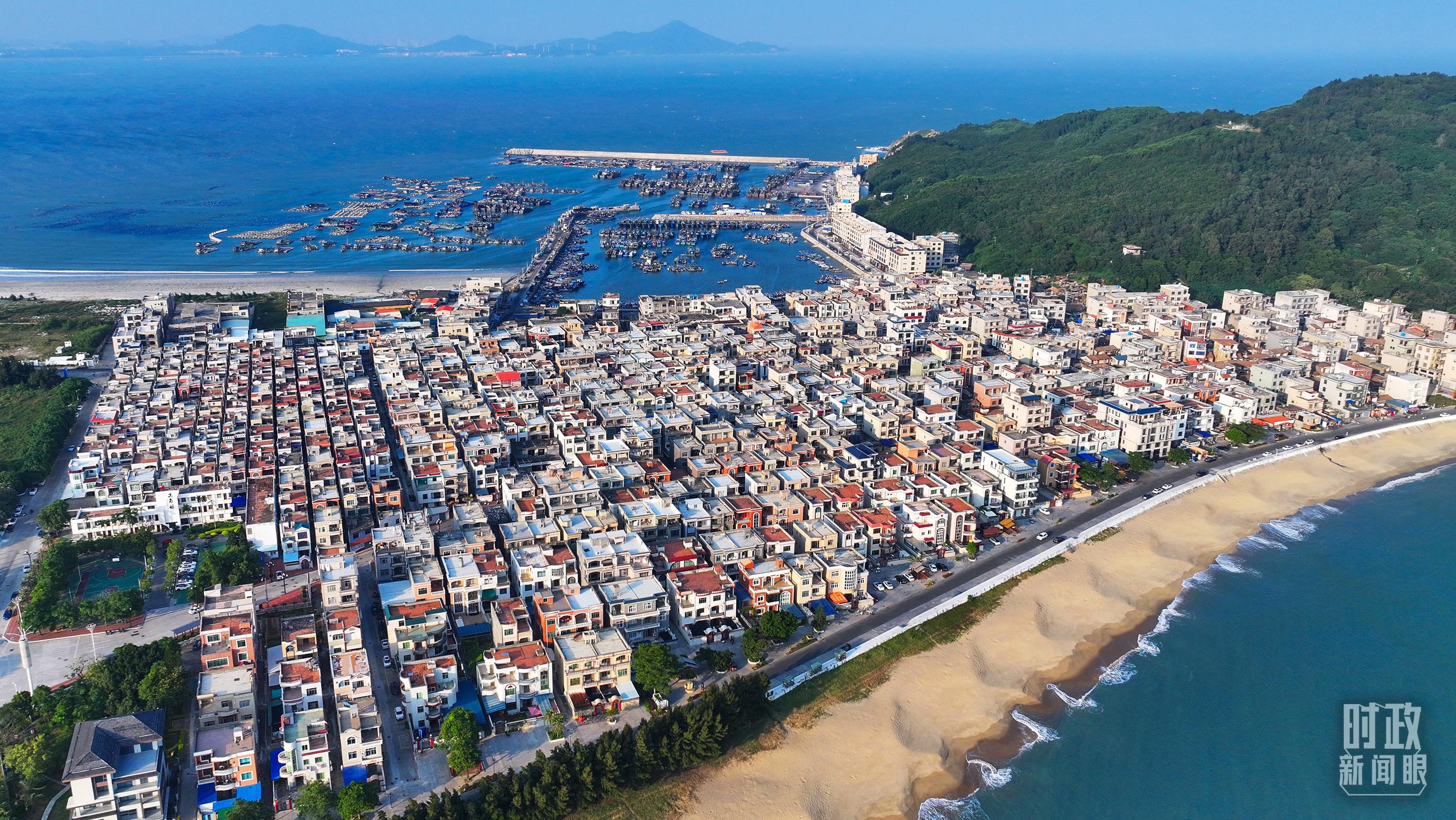 △澳角村。（總臺記者李鵬沖拍攝）