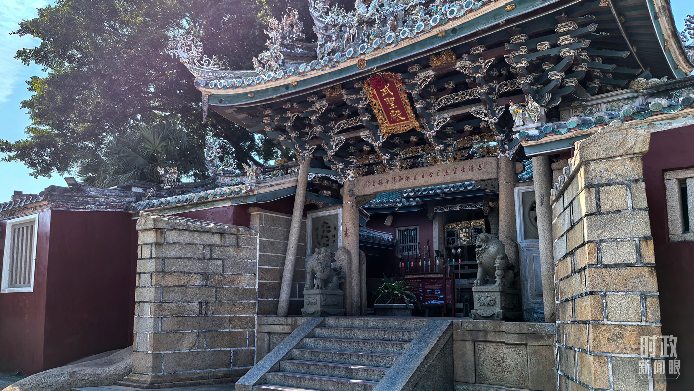 △關(guān)帝文化產(chǎn)業(yè)園。（總臺央視記者陸泓宇拍攝）