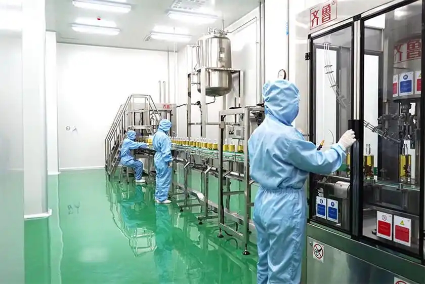 吉林省鹿產(chǎn)品生產(chǎn)車間。