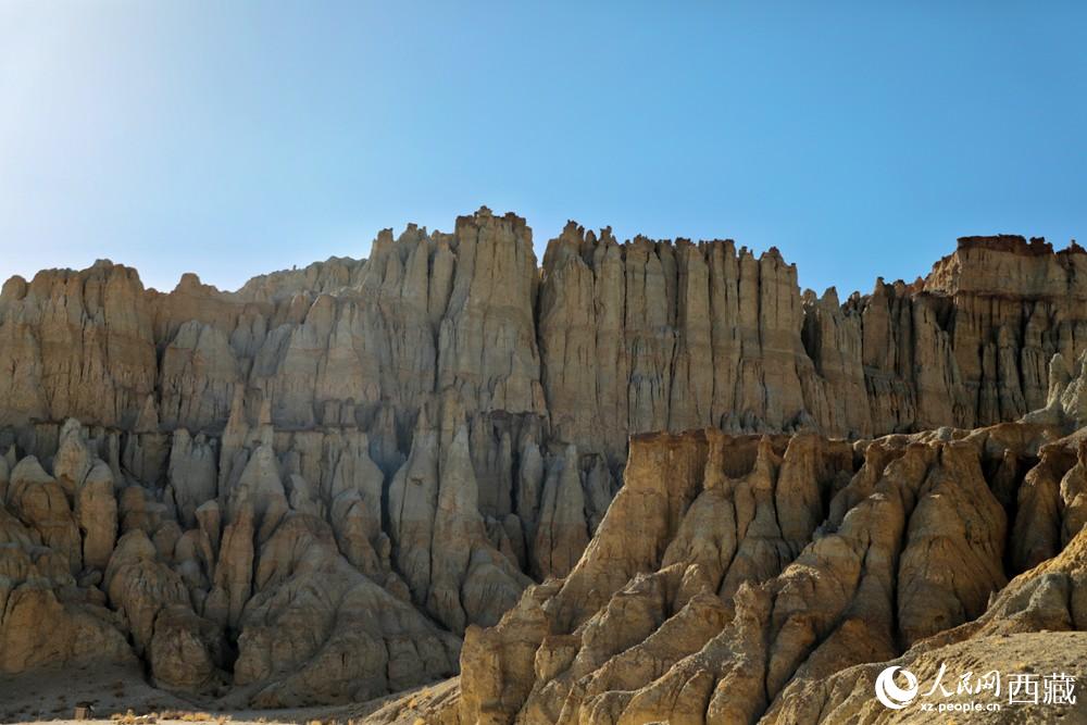 札達土林。人民網(wǎng) 李海霞攝
