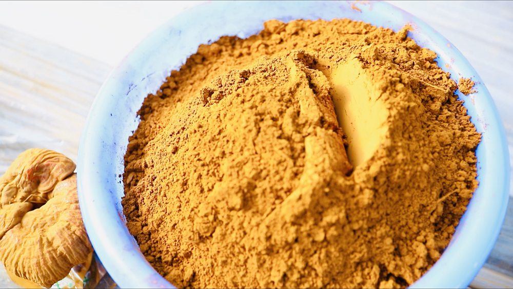 靈芝孢子粉。