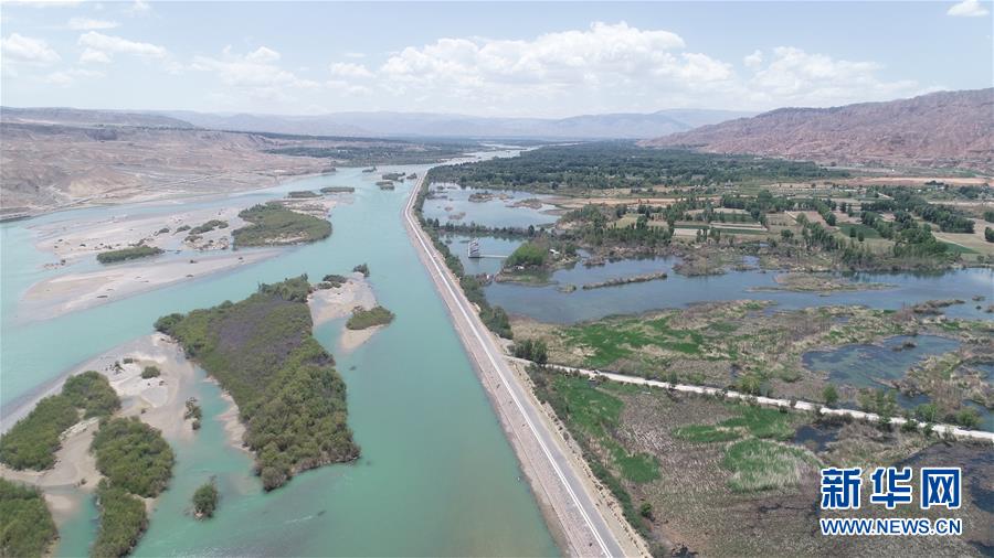 (新華視界)(3)青海貴德:鳥(niǎo)瞰黃河