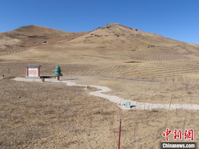 四川省阿壩州若爾蓋縣草原沙化治理前。若爾蓋縣林業(yè)和草原局供圖