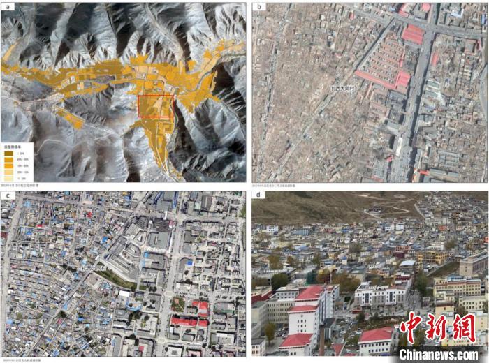 災(zāi)后重建區(qū)群眾住房條件得到根本性改善監(jiān)測(cè)結(jié)果。中科院空天院 供圖