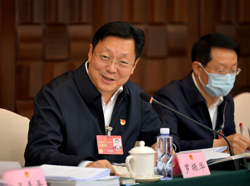 全國人大代表羅振華。