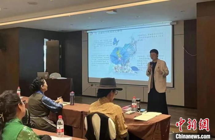 圖為西藏自治區(qū)婦聯(lián)組織直播電商培訓。資料圖 西藏自治區(qū)婦聯(lián)供圖