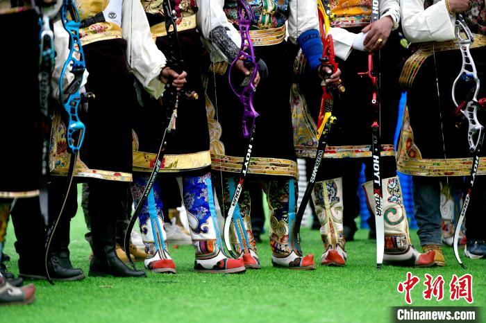 3月28日，參加響箭比賽的選手們。　李林 攝