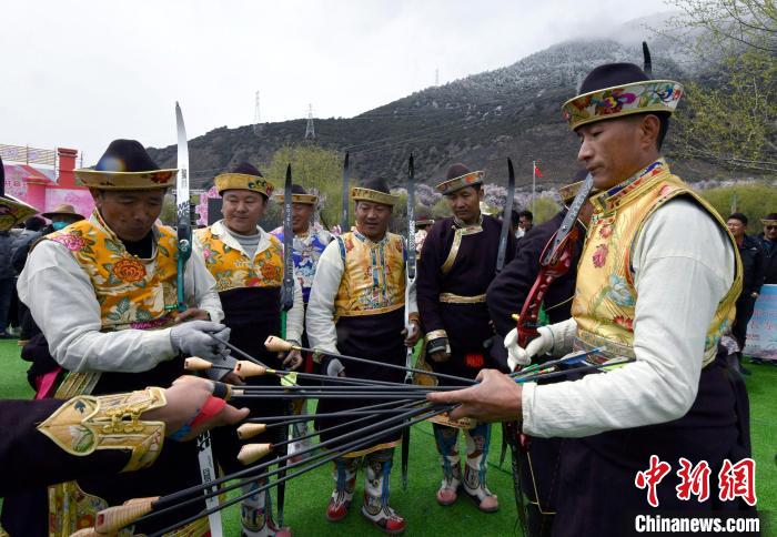 3月28日，參加響箭比賽的選手們?！±盍?攝