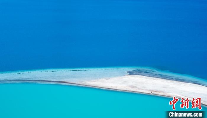 圖為山南羊卓雍錯。　何蓬磊 攝