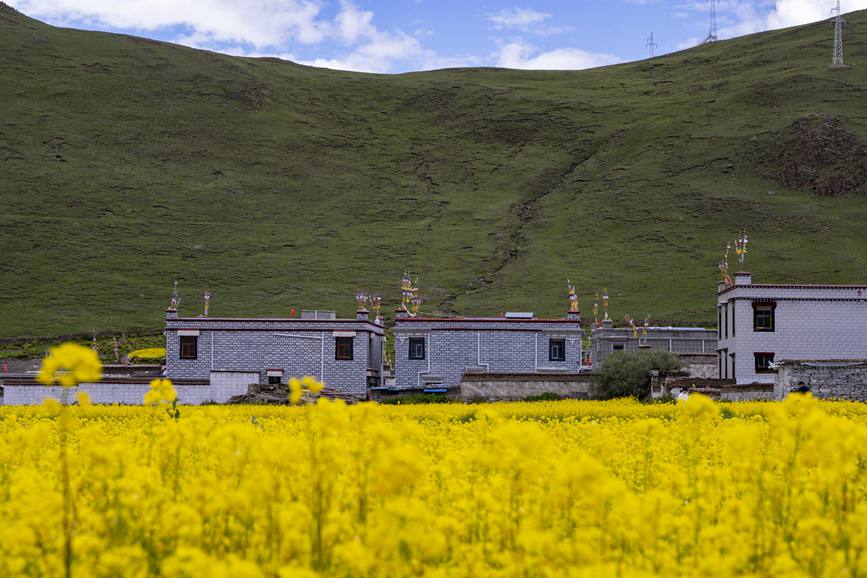 環(huán)境優(yōu)美的道布龍村一角。