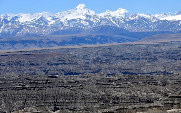 4月5日，西藏阿里札達土林。　李林 攝